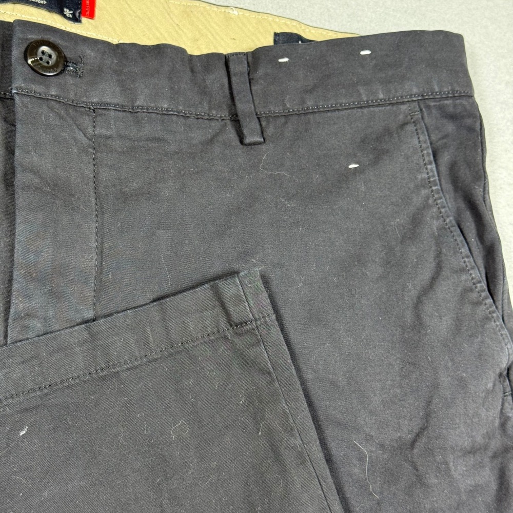 Dockers Slim Fit Smart 360 Flex Chino Pants Black Mens 38